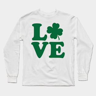 Shamrock Love Long Sleeve T-Shirt